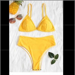 Zaful passed high waisted bikini